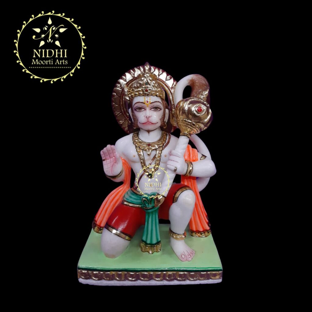 white marble hanuman